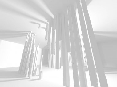 geometrik beyaz mimari arka plan