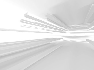 geometrik beyaz mimari arka plan