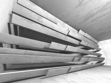 soyut geometrik beton mimari arka plan