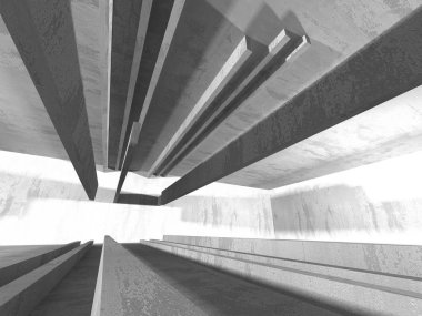 soyut geometrik beton mimari arka plan