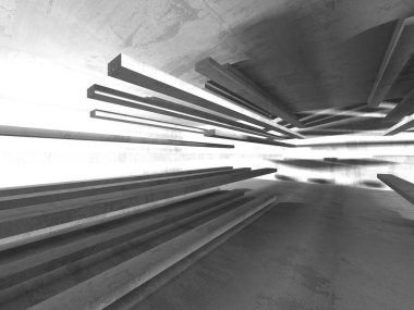 soyut geometrik beton mimari arka plan