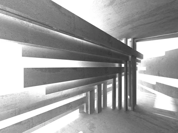 Concreto Geométrico Abstrato Arquitetura Fundo — Fotografia de Stock