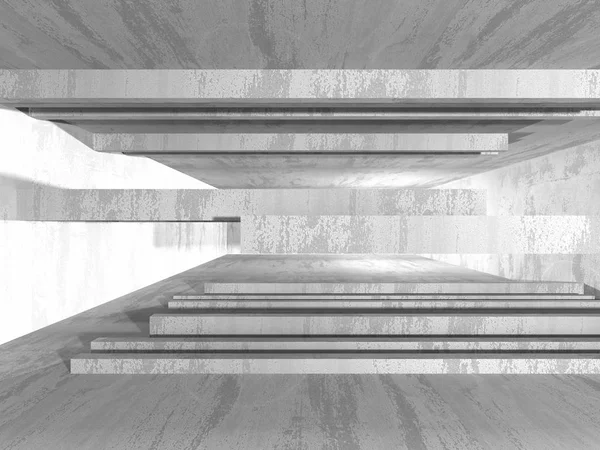 Abstract Geometric Concrete Architecture Background — Stock Photo, Image