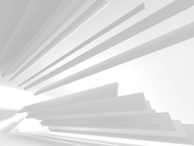 geometrik beyaz mimari arka plan