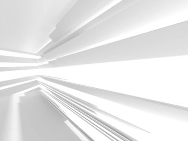 geometrik beyaz mimari arka plan