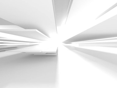 geometrik beyaz mimari arka plan