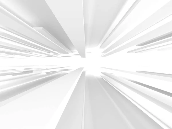 Abstrakte Geometrische Weiße Architektur Hintergrund — Stockfoto