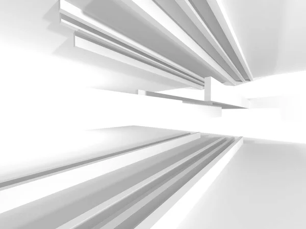 Abstracte Geometrische Witte Het Platform Achtergrond — Stockfoto