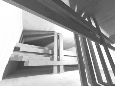 Beton doku mimari arka plan ile geometrik soyut