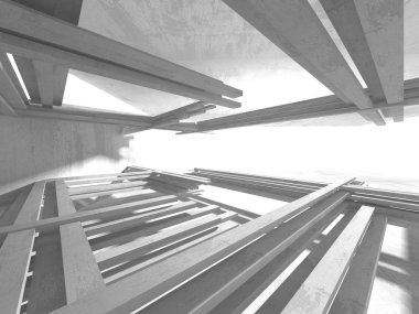 Beton doku mimari arka plan ile geometrik soyut
