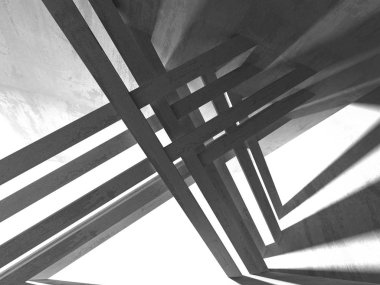 Beton doku mimari arka plan ile geometrik soyut