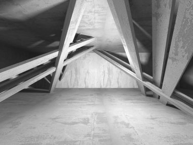 Beton doku mimari arka plan ile geometrik soyut