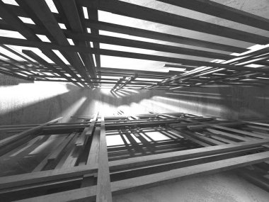 Beton doku mimari arka plan ile geometrik soyut