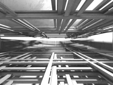 Beton doku mimari arka plan ile geometrik soyut