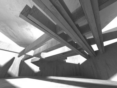 Beton doku mimari arka plan ile geometrik soyut