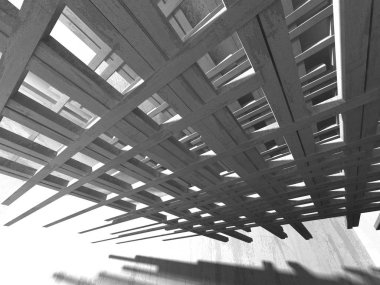 Beton doku mimari arka plan ile geometrik soyut