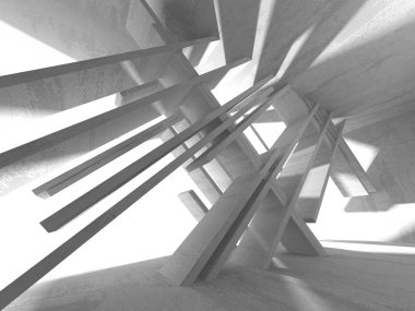 Beton doku mimari arka plan ile geometrik soyut