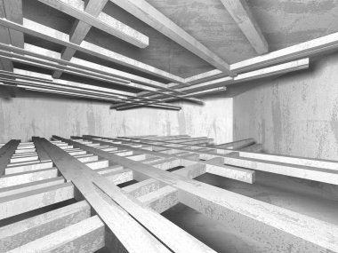 Beton doku mimari arka plan ile geometrik soyut