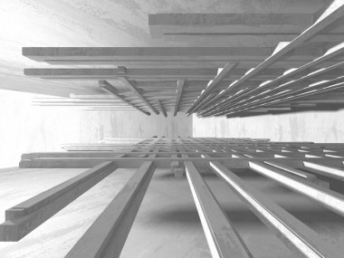Beton doku mimari arka plan ile geometrik soyut