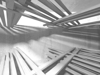 Beton doku mimari arka plan ile geometrik soyut