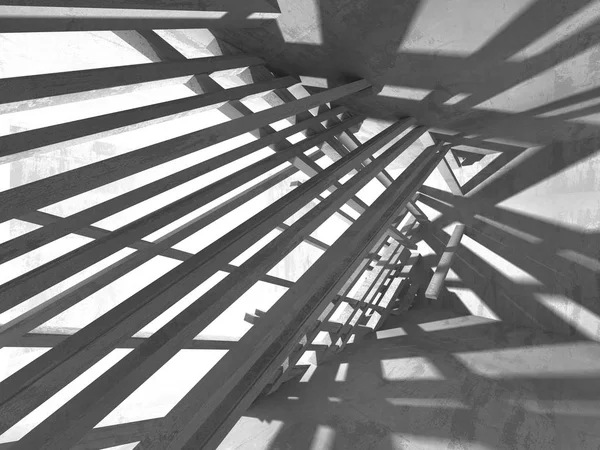 Soyut geometrik mimari arka plan beton doku ile