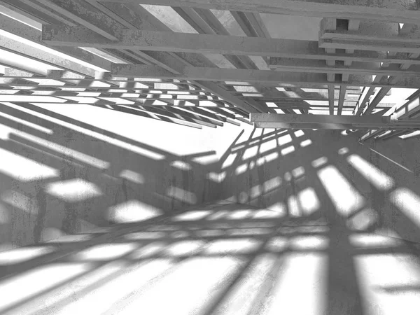 Soyut geometrik mimari arka plan beton doku ile