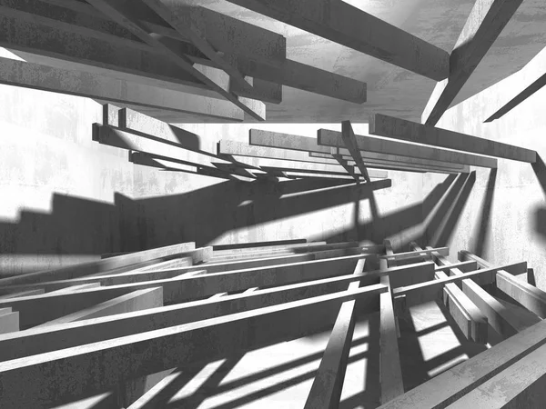 Soyut geometrik mimari arka plan beton doku ile