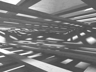 Soyut geometrik mimari arka plan beton doku ile