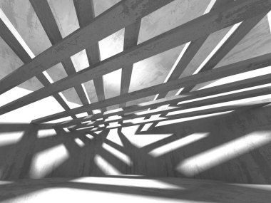 Soyut geometrik mimari arka plan beton doku ile