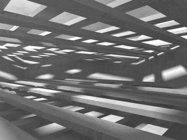 Soyut geometrik mimari arka plan beton doku ile