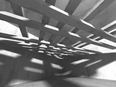 Soyut geometrik mimari arka plan beton doku ile