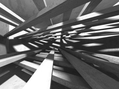 Soyut geometrik mimari arka plan beton doku ile