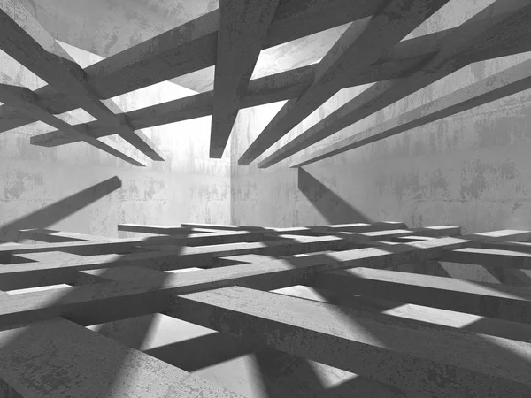 Soyut geometrik mimari arka plan beton doku ile