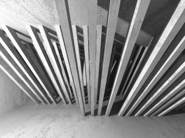 Soyut geometrik mimari arka plan beton doku ile