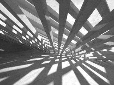 Soyut geometrik mimari arka plan beton doku ile