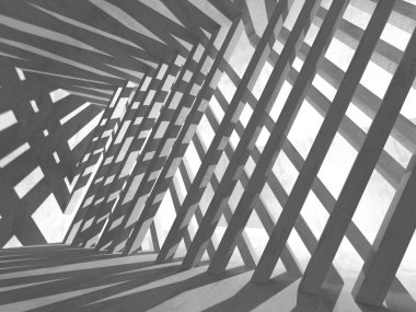 Soyut geometrik mimari arka plan beton doku ile