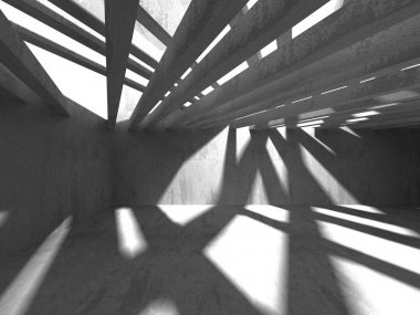 Soyut geometrik mimari arka plan beton doku ile