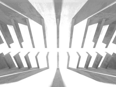 Soyut geometrik mimari arka plan beton doku ile