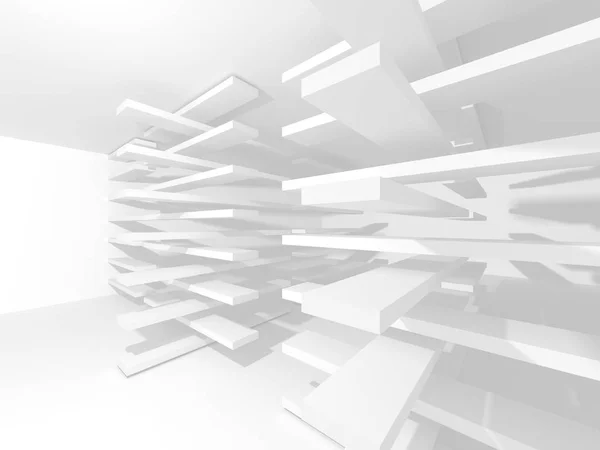 Abstract Geometric Architectural Background White Shadows — Stock Photo, Image
