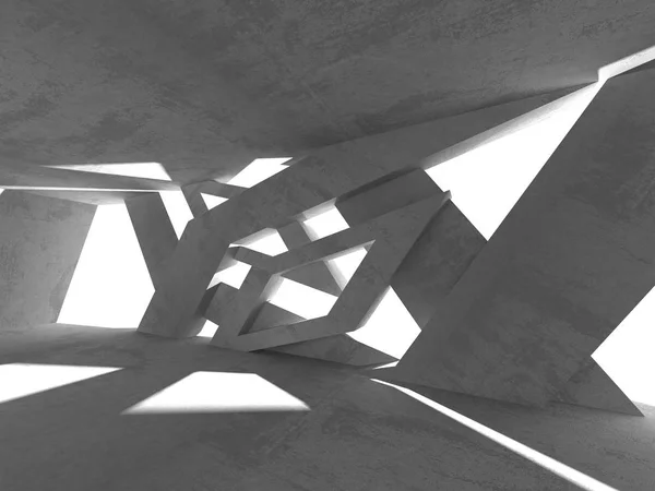 Fondo Arquitectónico Geométrico Abstracto Con Textura Hormigón — Foto de Stock