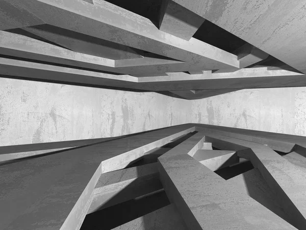 Astratto Sfondo Geometrico Architettonico Con Texture Cemento — Foto Stock