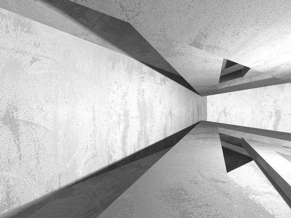 コンクリートのテクスチャと抽象的な幾何学的な建築の背景 — ストック写真