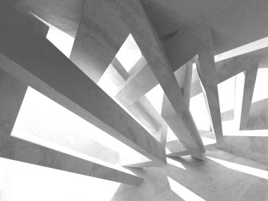 Soyut geometrik mimari arka plan beton doku ile