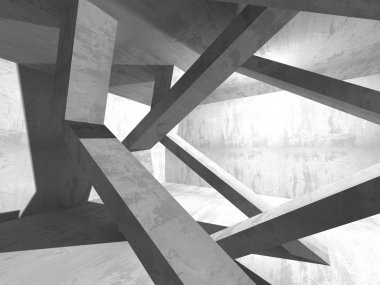 Soyut geometrik mimari arka plan beton doku ile
