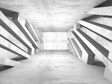 Soyut geometrik mimari arka plan beton doku ile