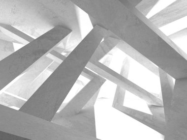 Soyut geometrik mimari arka plan beton doku ile
