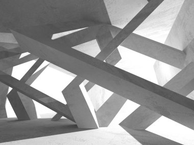 Soyut geometrik mimari arka plan beton doku ile