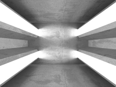 Soyut geometrik mimari arka plan beton doku ile