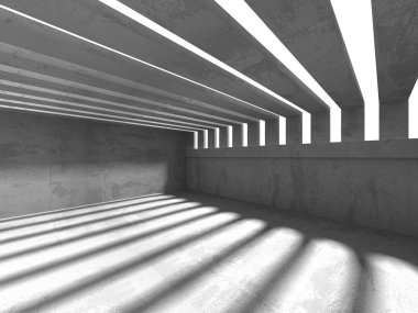 Soyut geometrik mimari arka plan beton doku ile