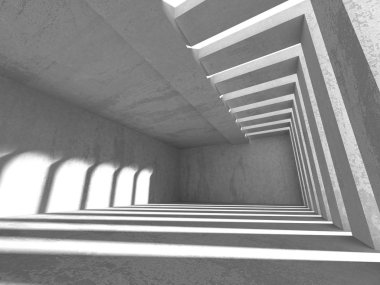 Soyut geometrik mimari arka plan beton doku ile